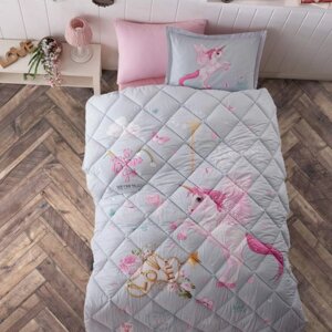 Набор детского постельного белья с одеялом Ранфорс Clasy GW PEGASUS 01 (1,5 спальное) Pink Турция