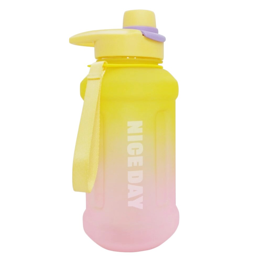 Спортивная бутылка для воды 1.1л Yellow WL - 12846 - заказать