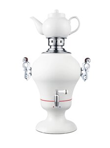 Самовар-термопот электрический с заварочным чайником White Tri Tower TT-780