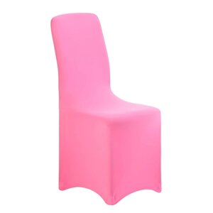Чехол свадебный на стул, светло розовый, размер 100х40см (комплект из 3 шт.)
