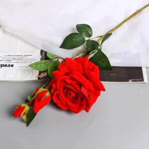 Цветы искусственные 'Роза Вхите' 66 см, красный