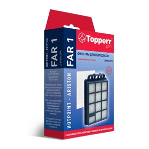 Набор фильтров Topperr FAR 1 для пылесосов Hotpoint-Ariston, 2 шт.