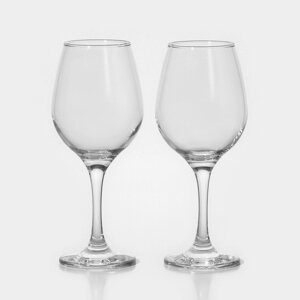 Набор стеклянных бокалов для вина 'Амбер'365 мл, 2 шт