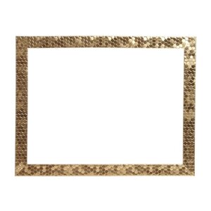 Рама для картин (зеркал) 30 х 40 х 2.7 см, пластиковая, Calligrata 651618, золото