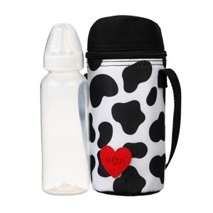 Термосумка для бутылочки 'Люблю молоко'форма тубус