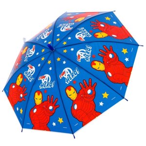 Зонт детский, Мстители , 8 спиц d86 см