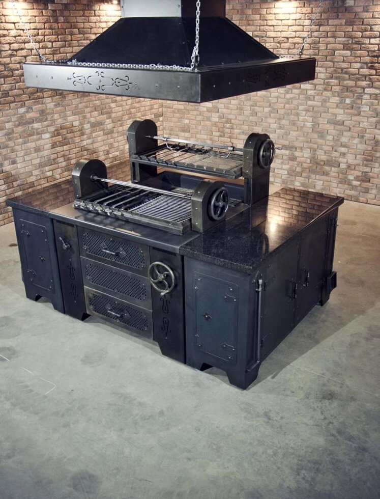 Мангал на древесном угле УМБ (2) Grill Master - сравнение