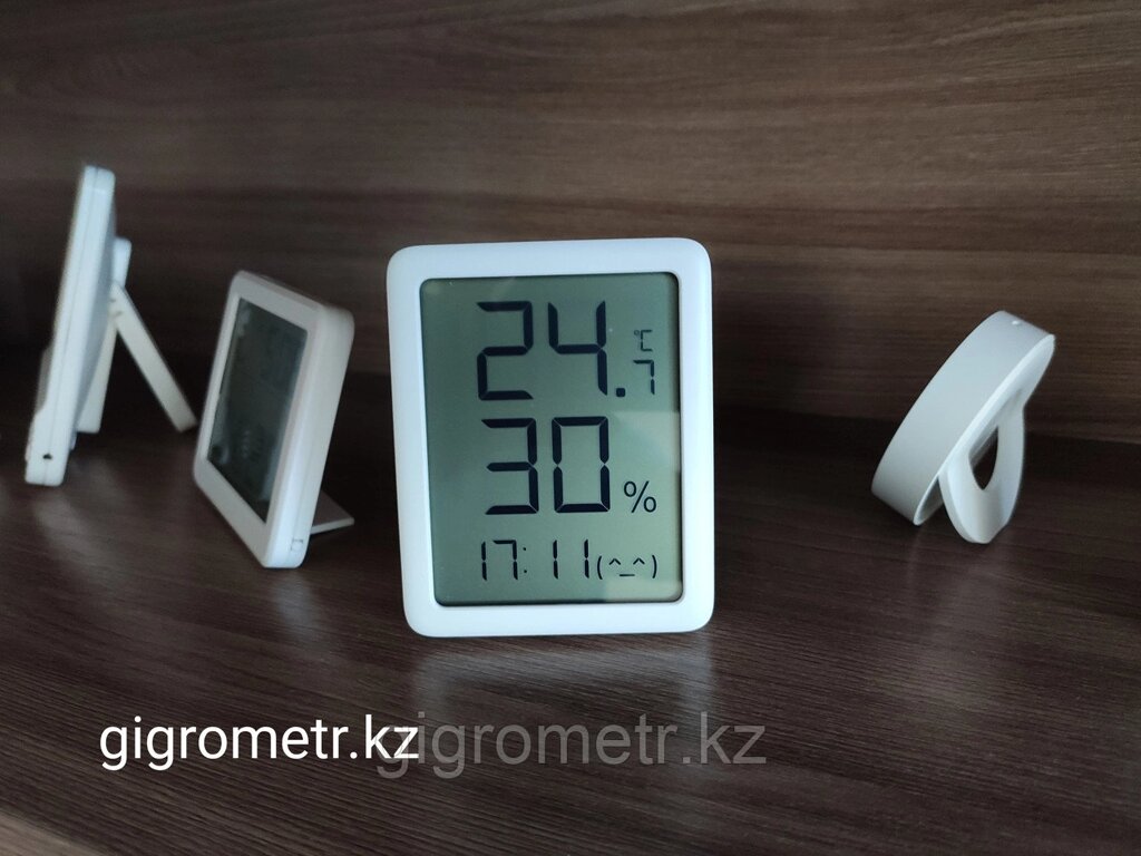 Самая новая и точная модель. Термо-гигрометр Xiaomi LCD - Гигрометры и Термометры №1 в Казахстане