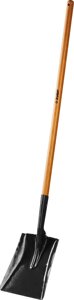 Лопата ЗУБР, 320x250x1500 мм, совковая, деревянный черенок, серия "Профессионал"39361_z02)