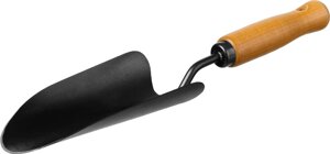 Совок посадочный ProLine, Grinda, 180х90х375 мм, деревянная ручка (421512)