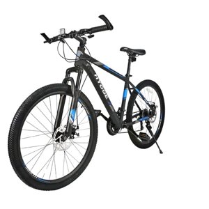 Горный велосипед HYGGE М116, 26*17, чёрно-голубой
