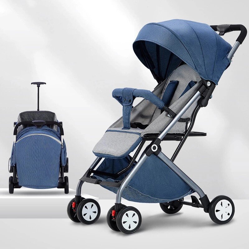 Коляска прогулочная AB-606-blue - характеристики