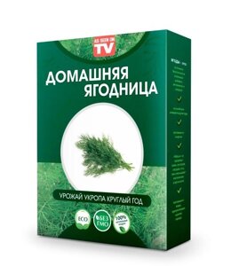 Чудо-набор для выращивания овощей и зелени дома «Сказочный огород круглый год» без ГМО (Укроп)