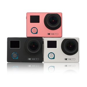 Экшен-камера SPORTS 4K {аналог GoPro Hero5} с двумя экранами, Wi-Fi и с набором аксессуаров