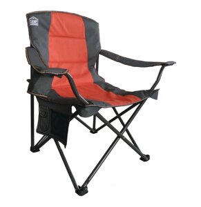 Кресло складное туристическое со спинкой и подлокотниками Camp Master (Синий)
