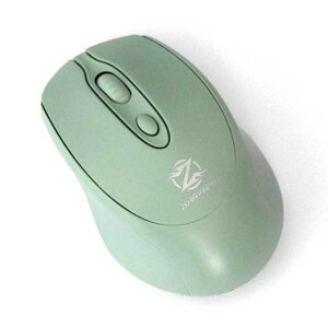 Мышь беспроводная для компьютера ZORNWEE Comfy {1600DPI, 4 кнопки, серия конфетных расцветок}Мятный)