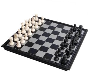 Настольная игра магнитная 3 в 1 {шахматы, шашки, нарды}