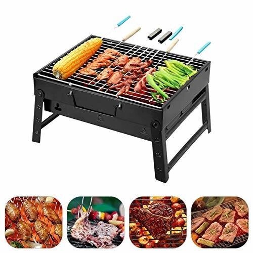 Мангал-чемодан складной с решеткой для BBQ - скидка