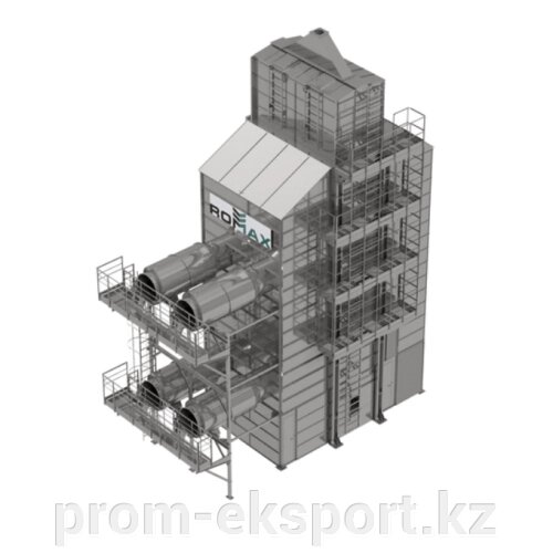Шахтная зерносушилка RMX S8-16L - ТЕХНОПРОМ
