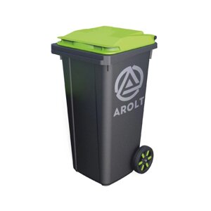 Пластиковый контейнер для мусора/120 литров