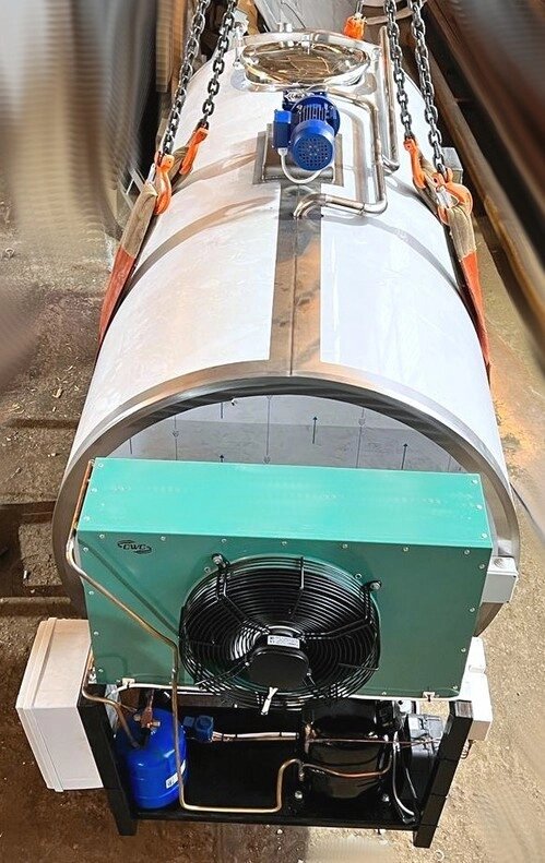 Охладитель молока закрытого типа «Full tank» 3-х дойный 3000л - преимущества