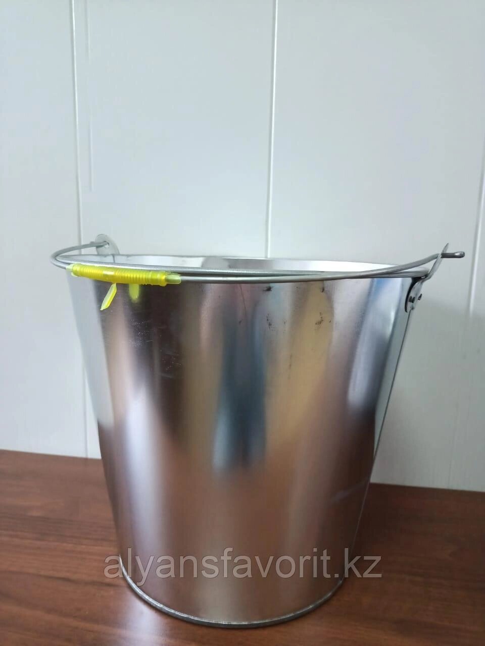 Ведро оцинкованное для непищевых продуктов, 10 л. Китай - фото
