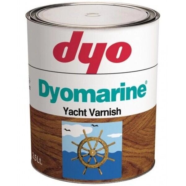 Лак DYO MARINE яхтенный матовый 2.5л от компании ИП Фомичев - фото 1
