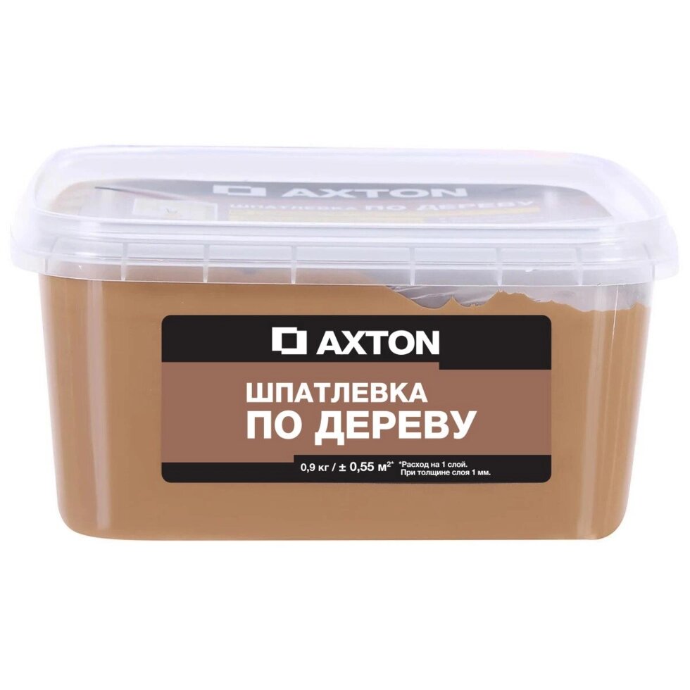 Шпатлёвка Axton для дерева 0,9 кг антик - преимущества