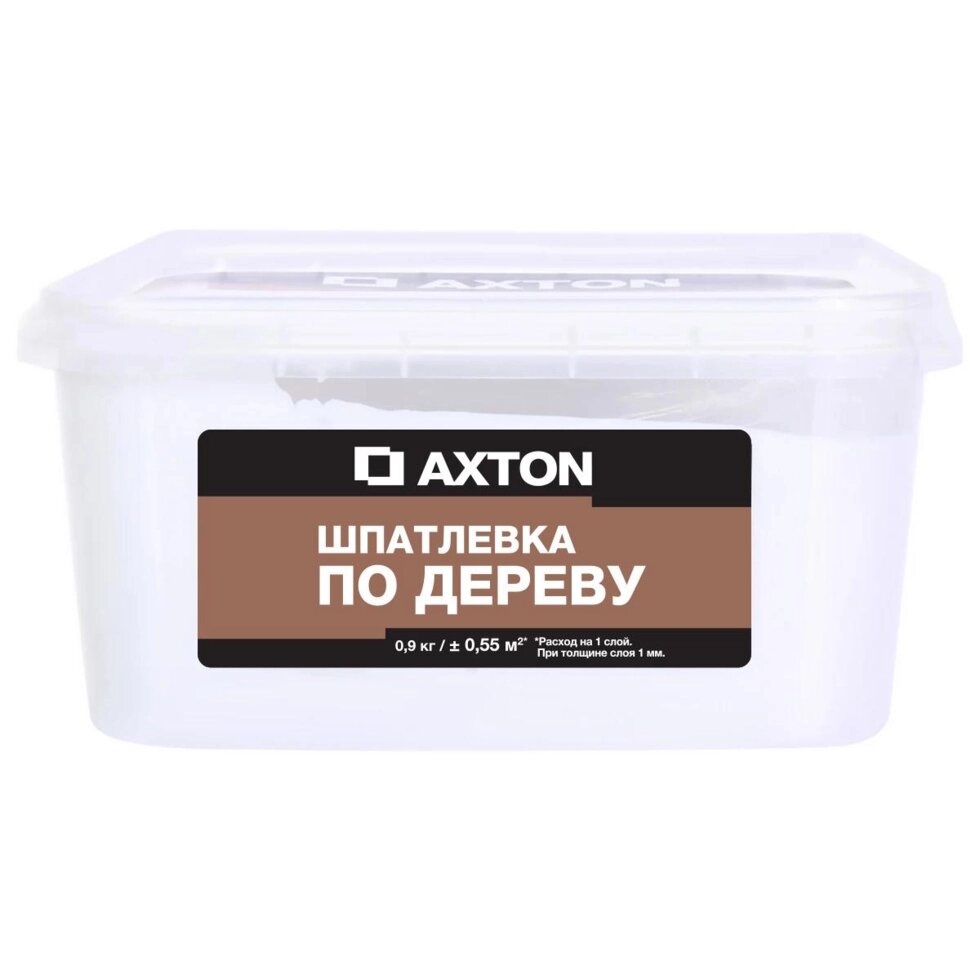 Шпатлёвка Axton для дерева 0,9 кг цвет белый - фото