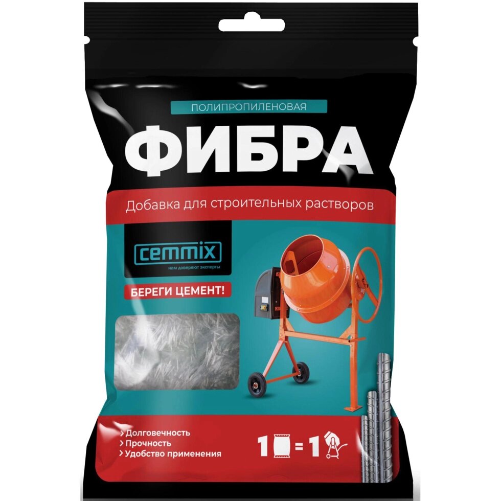 Фибра для бетонов и растворов Fibrа, 150 г - акции