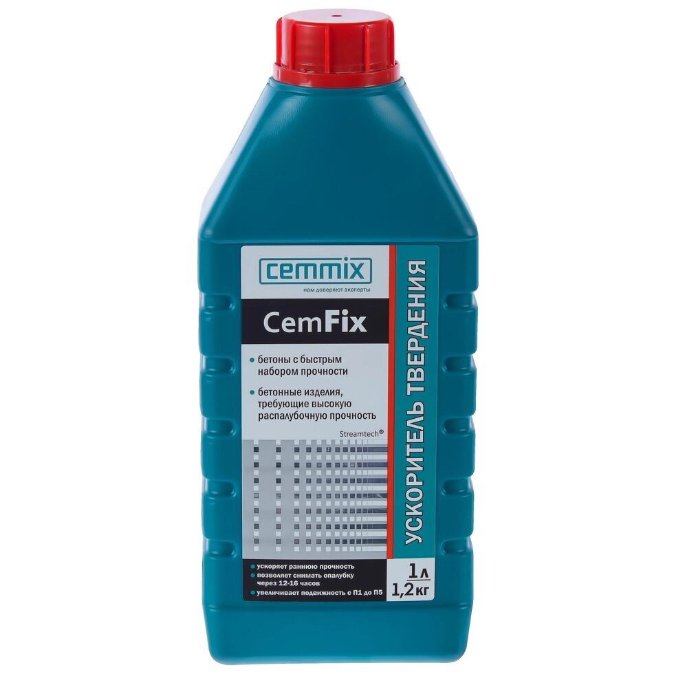 Ускоритель твердения Cemmix Cem. Fix, 1 л - отзывы