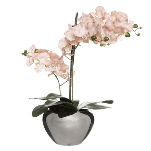 Растение искусственное Atmosphera Орхидея 47х47х56 см. розовая 136506B