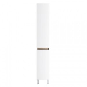 Шкаф-колонна AM. PM M85ACSR0306WG X-Joy, напольный, правый, 30 см, двери, цвет: белый, глянец,