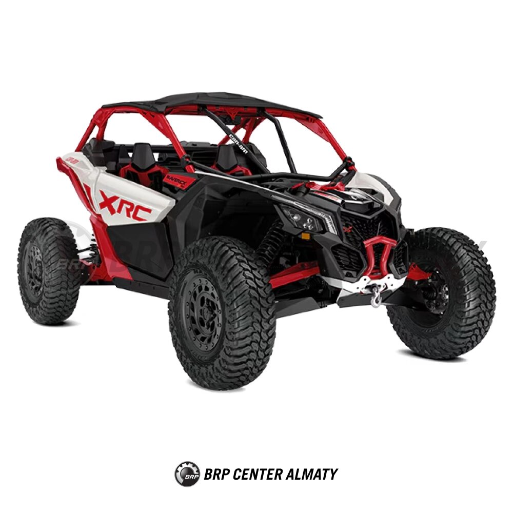 Мотовездеход Can-Am Maverick X RC 900 Turbo RR Черно-белый с красным 2025 INT от компании BRP CENTRE ASTANA - фото 1