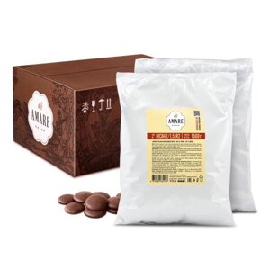 Amare шоколад горький "Кот-Д`Ивуар 60% какао", капли 20 мм