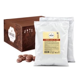 Amare шоколад горький "Мадагаскар 55% какао", капли 20 мм