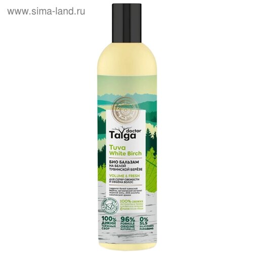 Бальзам для волос Natura Siberica Dr. Taiga «Освежающий», 400 мл