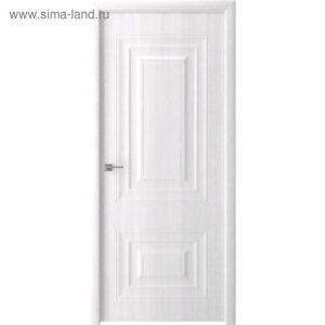 Дверное полотно «Элитекс 1», 900 2000 мм, глухое, цвет белый ясень