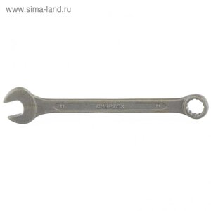 Ключ комбинированный "Сибртех" 14906, фосфатированный, 11 мм, ГОСТ 16983