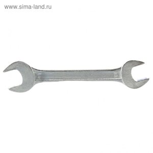Ключ рожковый Sparta 144715, хромированный, 22 х 24 мм