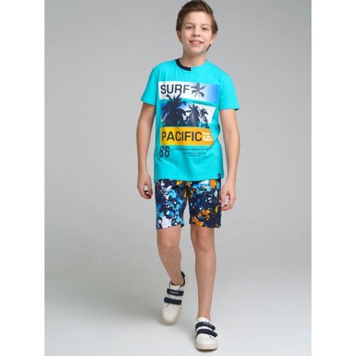 Комплект для мальчика: футболка, шорты PlayToday, рост 134 см
