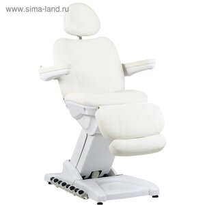 Косметологическое кресло SD-3872, 4 мотора, белый