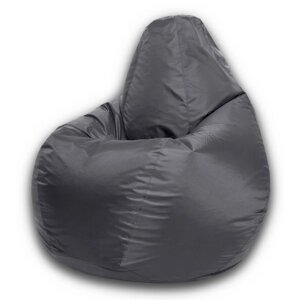Кресло-мешок «Груша» Позитив, размер M, диаметр 70 см, высота 90 см, оксфорд, цвет серый