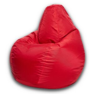 Кресло-мешок «Груша» Позитив, размер XL, диаметр 95 см, высота 125 см, оксфорд, цвет красный