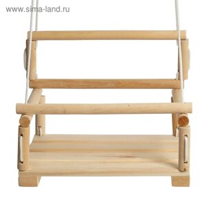 Кресло подвесное деревянное, сиденье 2828см