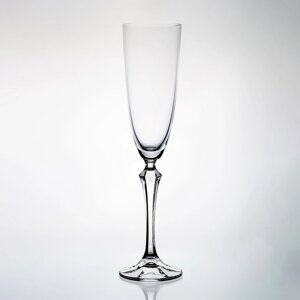 Набор бокалов для шампанского Crystalex «Элизабет», 200 мл, 6 шт