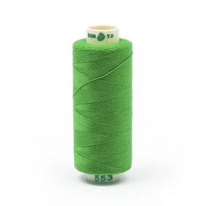 Нитки Dor Tak 40/2, 400 ярд, цвет №563 зеленый, 10 шт в уп.