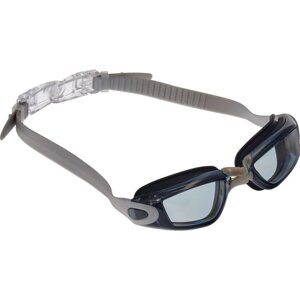 Очки для плавания Bradex, серия «Комфорт+серые, цвет линзы-серый