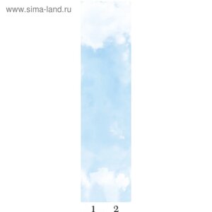 Панель потолочная PANDA Небо добор 4125 (упаковка 4 шт. 3х0,25 м
