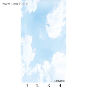 Панель потолочная PANDA Небо панно 4120 (упаковка 4 шт. 1,8х1 м